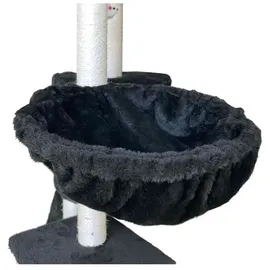 les tendances Jipsy Kratzbaum 50 x 35 x 138 cm Schwarz