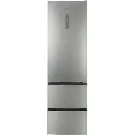 Bauknecht KGDD 200C Kühl-Gefrierkombination (351 l, 2035 mm hoch, Silber)