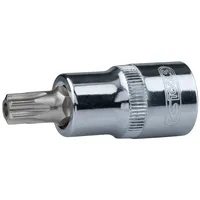 KS Tools 1/2" CHROMEplus Bit-Stecknuss TX mit Stirnlochbohrung,TB60