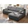 Home Affaire Ecksofa "Föhr L-Form", grau (hellgrau), B:247cm H:75cm T:155cm, 100% Polyester Luxus-Microfaser/Struktur;100% Polyester PRIMABELLE/Webstoff;100% Polyester Melrose/Struktur grob, Sofas, Ecksofa, wahlweise mit Bettfunktion