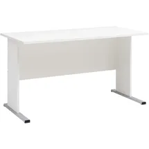 MÖBELPARTNER Schreibtisch Serie 200 weiß