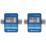 Stück G1/2-zoll-durchflussmesser Mit Lcd-digitalanzeige Für Flüssigkeiten Wie Wasser, Diesel Und Benzin (5‚Äì600 L/h Messbereich).