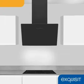 Exquisit KFD60-020 Wandhaube 59,8 cm Schwarz