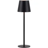 just light. LED-Akku-Tischleuchte Euria Schwarz