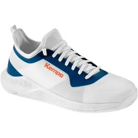 Kempa Kourtfly Handballschuhe Kinder weiß/blau 38