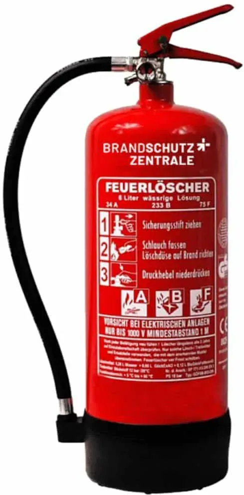 6l Fettbrand-Feuerlöscher - Jahresmiete