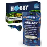 HOBBY Artemix Eier & Salz 195 Gramm für 6 Liter Fischfutter