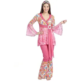 deguise toi Hippie Kostüm Damen S