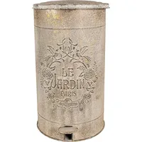 Clayre & Eef Treteimer 26x30x45 cm Braun Metall -