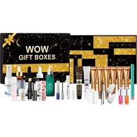 Beauty Adventskalender 2024, 24-Tage Make-up Set Adventskalender für Frauen, Kosmetik Schminke Beauty Adventskalender 2024, Lippenstift Lidschatten Kosmetik Gesichtsbehandlungsset (A)