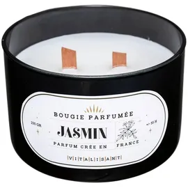 Atmosphera Duftkerze Snow 470 g schwarz