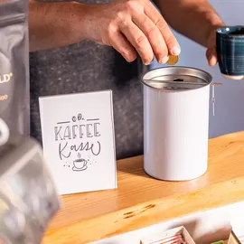 HMF 46000-07 Spendendose 10,0 cm, lichtgrau,