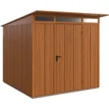 Hörmann Metall-Gerätehaus Berry Classic mit Pultdach Typ 3, 313 x 283 cm,quarzgrau,8,9 m2
