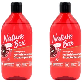 Nature Box Duschgel mit revitalisierendem Granatapfel-Duft 6 x 385 ml