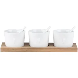 räder Guten Appetit Dreierlei Herz Weiß 3-tlg.