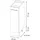 Vicco Apothekerschrank Fame-Line 20 x 82 x 60 cm Dunkelblau Hochglanz/Weiß