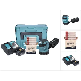 Makita DBO180RF1J inkl. 1 x 3,0 Ah + Ladegerät + Schleifset + Makpac