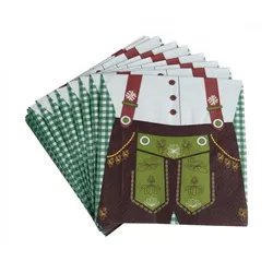 20 Servietten Oktoberfest Lederhose