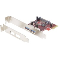 Renkforce 2 Port USB 3.2 Gen 1-Controllerkarte USB-A PCIe