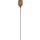 Dehner Gartenfackel Kunststoff/Metall Ø 12 cm H 110 cm 1 Stück beige