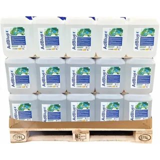 ADWELLE AdBlue 60 x 10L Palette – VDA-zertifizierte Harnstofflösung für Euro 4/5/6 Diesel | ISO 22241/DIN 70070 | Für LKW, Nutzfahrzeuge, Industrie | Made in Germany