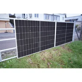 Absaar Solar Balkonkraftwerk AB-SP1 mit Montage-Set Balkon-Solaranlage