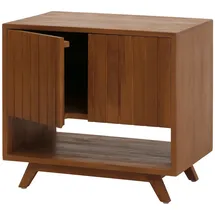 Mendler HWC-M92 Waschbeckenunterschrank 61x65x40cm braun