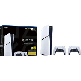 Sony PlayStation 5 Slim Digital Edition + 2. DualSense Wireless-Controller