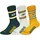 NFL Socken NFL 6Pack Crew Socks 6er Pack Bunt 39-42