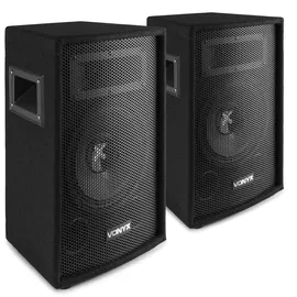 Vonyx SL6 PA Lautsprecher Passiv Set Schwarz