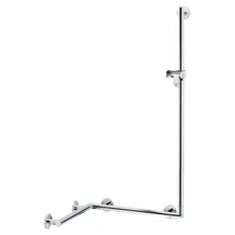 Keuco Plan Care Duschhandlauf mit Brausestange Aluminium silber-eloxiert 797/880/1265 mm