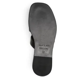 Marc O'Polo Sandale MARC O'POLO "aus softem Ziegenleder", Damen, Gr. 40, schwarz, Obermaterial: 100% Leder, unifarben, Schuhe Sandale