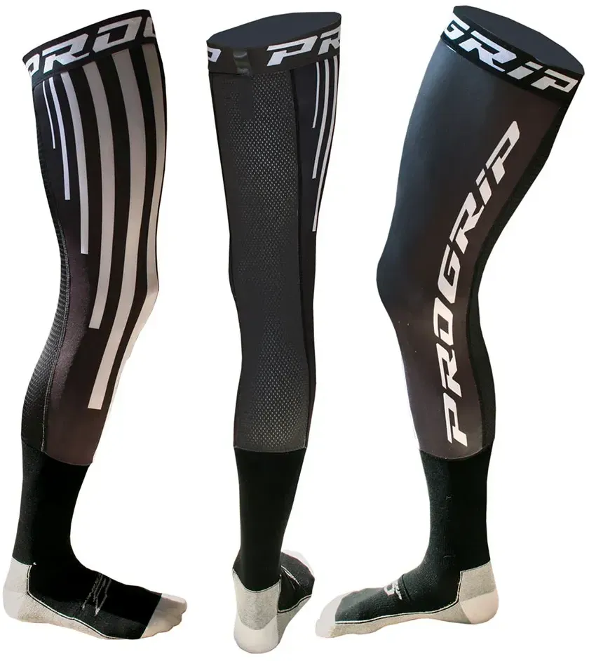 Progrip Race Lange Socken - Black / Yellow - EU 44-47