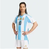 Adidas Argentinien 24 Messi Heimtrikot White / Blue Burst M