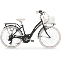 MBM Mädchenfahrrad Primavera 24 Zoll, black