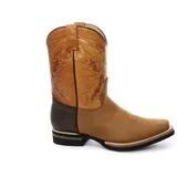 Grinders EL Paso Herren Western Cowboy Stiefel, Beige, Größe 46 - 46 EU
