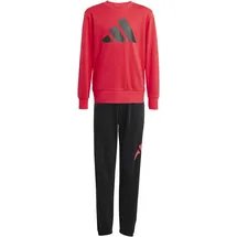 adidas Unisex Kinder ESSENTIALS FRENCH TERRY JOGGER, pure ruby/black, 11-12 Years