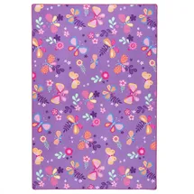 Snapstyle Kinder Spiel Teppich Schmetterling Lila 200x300cm