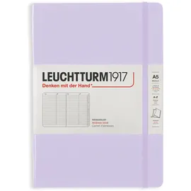 Leuchtturm 1917 Adressbuch A5 Lila