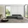 altdecor Ecksofa modulares Sofa Lizur-L1 - 285x160x70 cm Dunkelgrau Velours