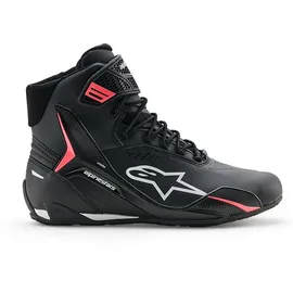 Alpinestars Stella Faster 4 Schwarz/Grau/Coral Fluo 38,5