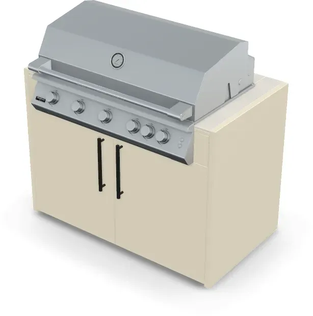 Brabura Fusion 500 RS Modul - Iron Frost / Perle Blanche / Silberner Griff