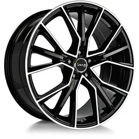 AVUS Racing AF18 8,0 x 18 5 x 100 ET35 MB57,1 Schwarz Poliert