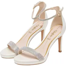 Buffalo Monroe - Sandal Heel- Vegan Nappa - Beige - 39