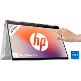 HP Pavilion 14-ek1274ng«, Natural Silver, Core i7, Iris Xe Graphics, 512 GB SSD, silberfarben