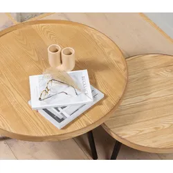 Tchibo - Woood Beistelltisch »Mesa XL« - braun