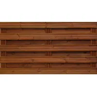 Andrewex Sichtschutzelement Goch 90 x 180 cm Braun Holz