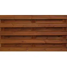 Andrewex Sichtschutzelement Goch 90 x 180 cm Braun Holz