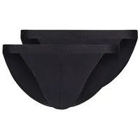SKINY Tanga 2er Pack schwarz L