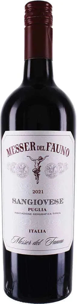 Messer del Fauno Sangiovese della Puglia 2021 - Rotwein / trocken - Italien / Apulien - Sangiovese / Castellani